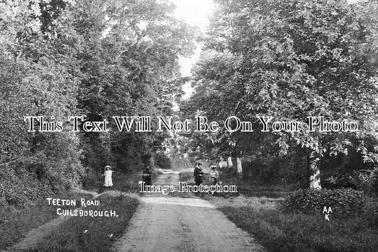 NH 1988 - Teeton Road, Guilsborough, Northamptonshire c1910