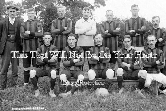 NH 1998 - Syresham Football Club Team, Northampton 1913-14