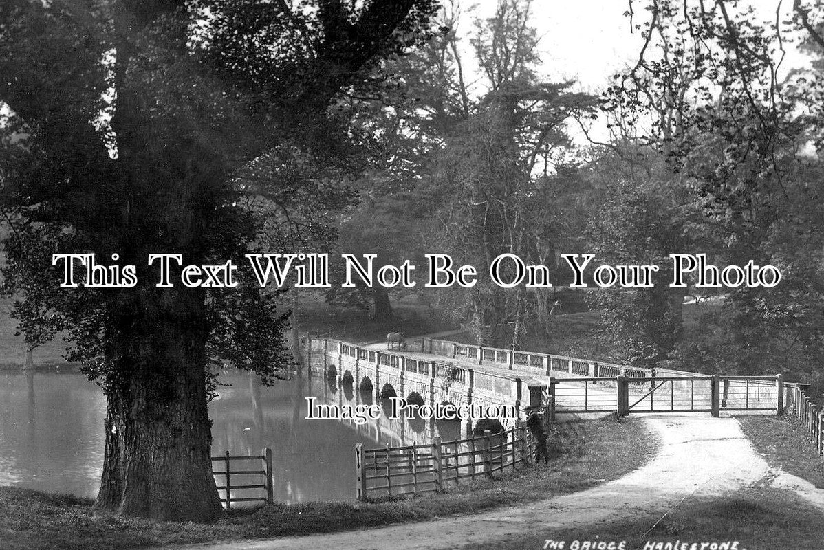 NH 2024 - The Bridge, Harlestone, Northamptonshire c1917