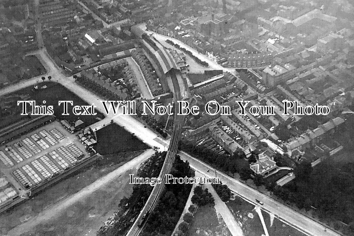 NH 2052 - Aerial View Of Northampton Railway Station