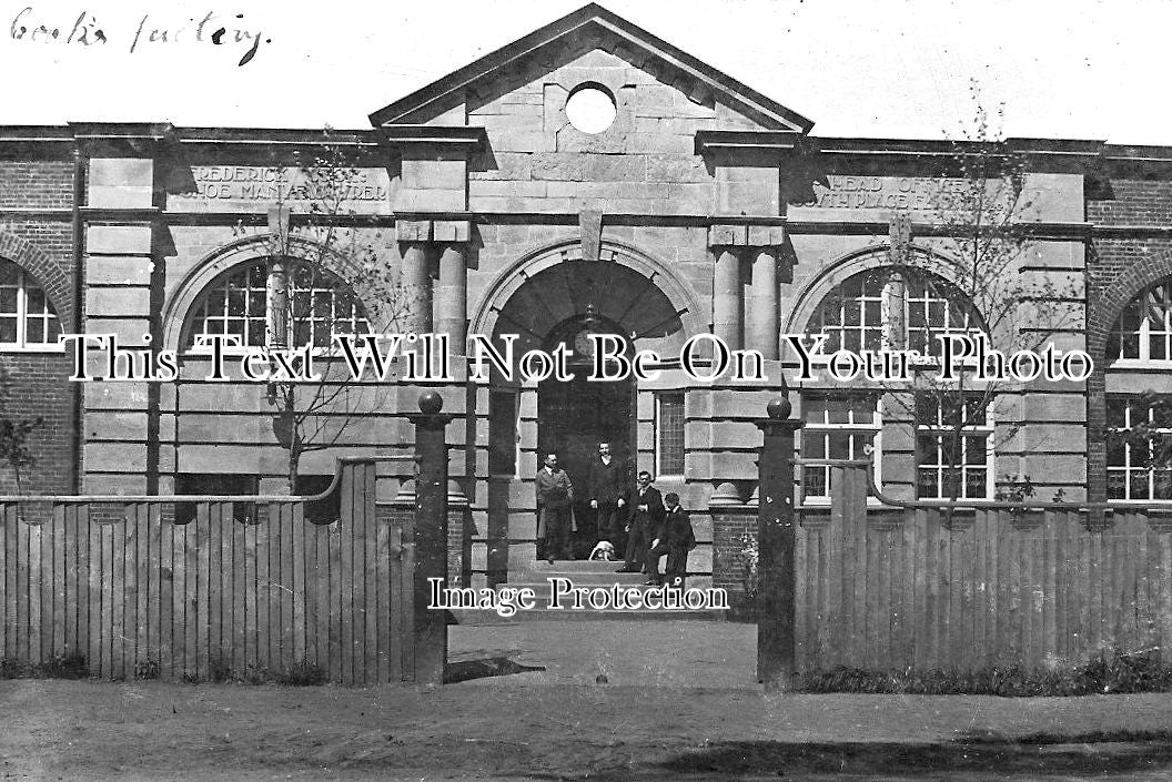 NH 2053 - Cooks Shoe Factory, Long Buckby, Northamptonshire c1906