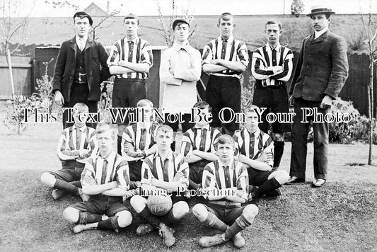 NH 2082 - St Peters Football Team, Northampton, Northamptonshire 1906