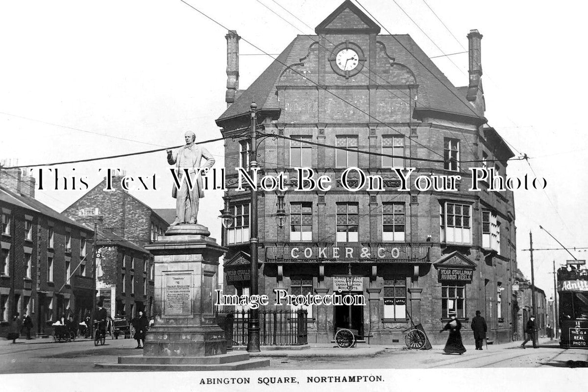 NH 2101 - Abington Square, Northampton, Northamptonshire c1927