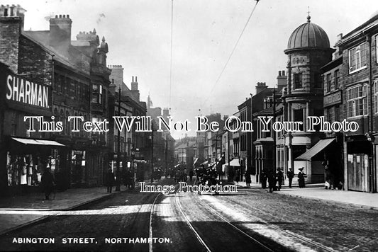 NH 218 - Abington Street, Northampton, Northamptonshire c1911