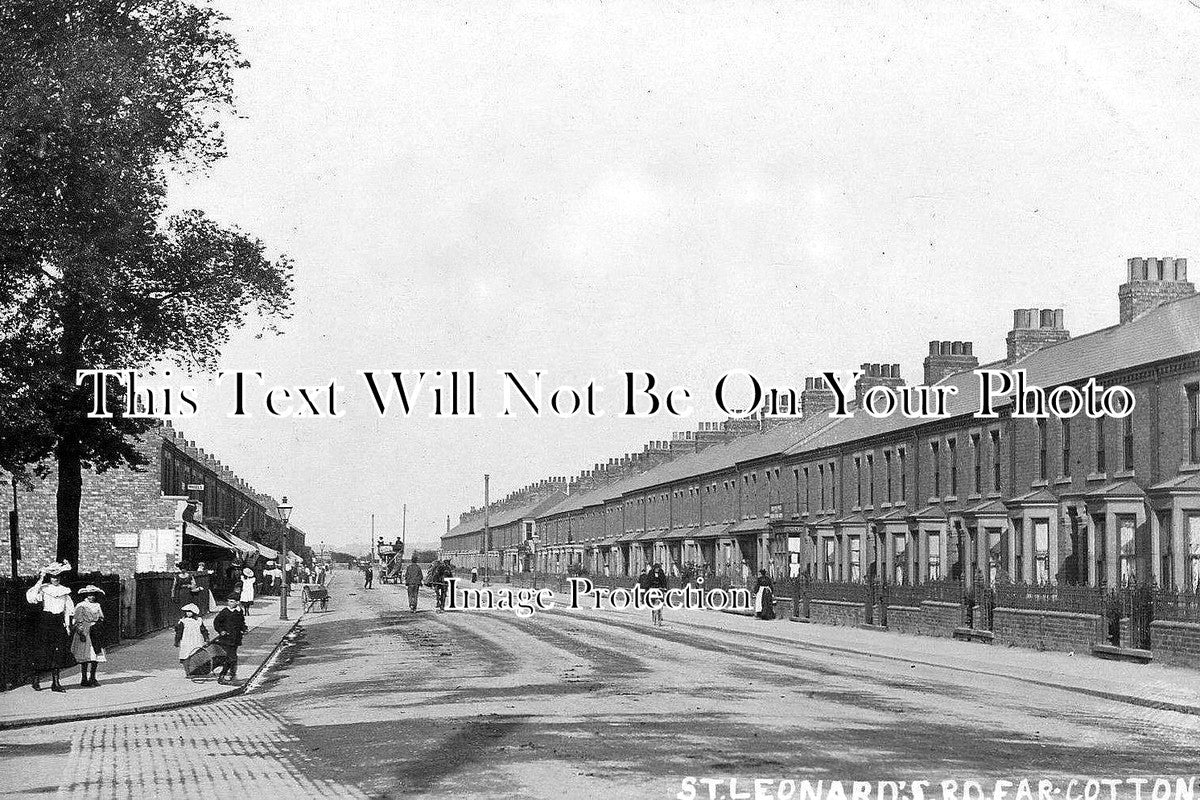 NH 22 - St Leonards Road, Far Cotton, Northampton, Northamptonshire c1906