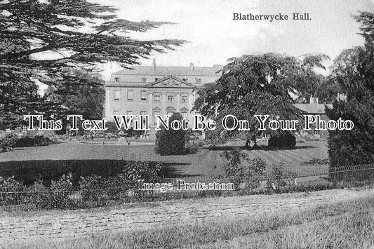 NH 253 - Blatherwycke Hall (Demolished 1948) Northamptonshire