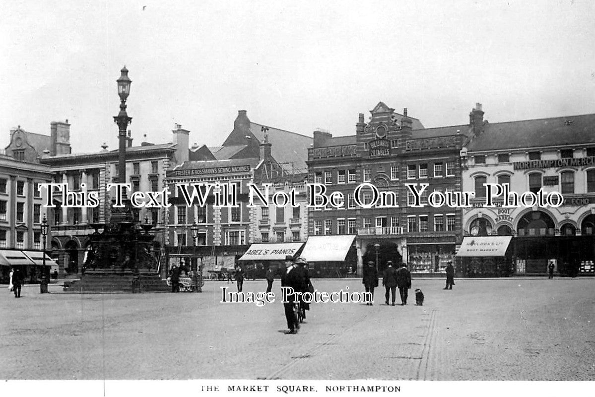 NH 267 - The Market Square, Northampton, Northamptonshire