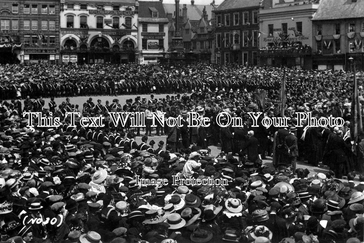 NH 283 - Coronation Celebrations, Northampton, Northamptonshire 1911