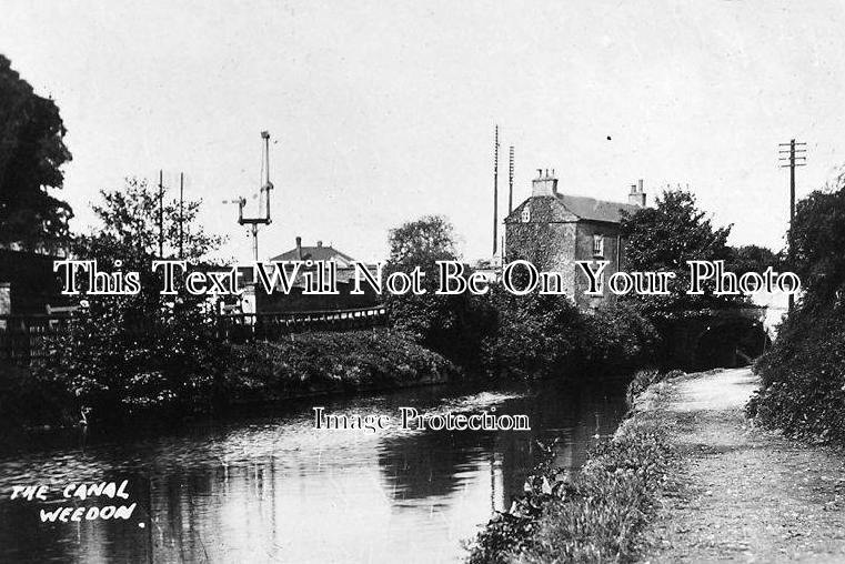 NH 309 - The Canal At Weedon, Northamptonshire