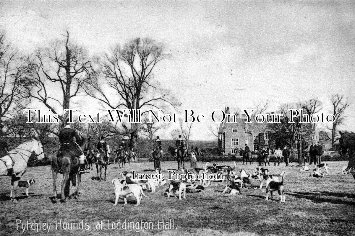 NH 310 - Pytchley Hounds At Loddington Hall, Northamptonshire 1918