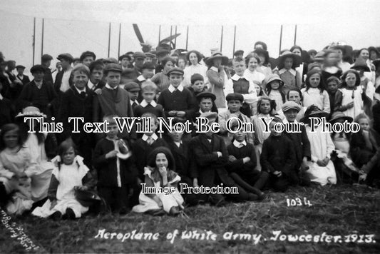 NH 330 - Aeroplane Of The White Army, Towcester, Northamptonshire 1913