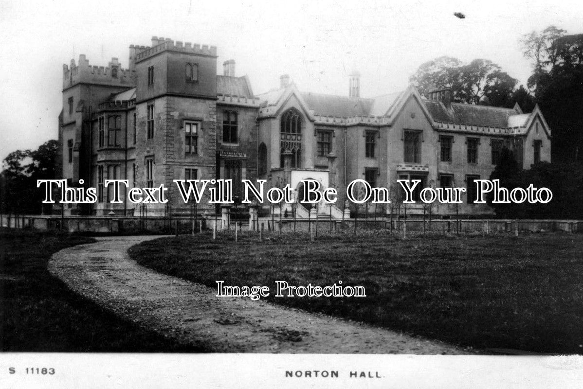 NH 332 - Norton Hall (Demolished 1952) Northamptonshire