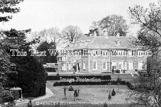 NH 334 - Cransley Hall, Kettering, Northampton, Northamptonshire c1915