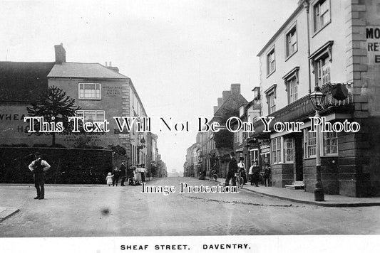 NH 339 - Wheatsheaf Hotel, Sheaf Street, Daventry, Northamptonshire c1913