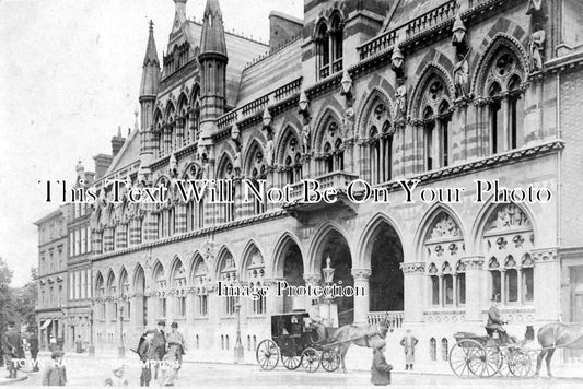 NH 37 - Northampton Town Hall, Northamptonshire c1909