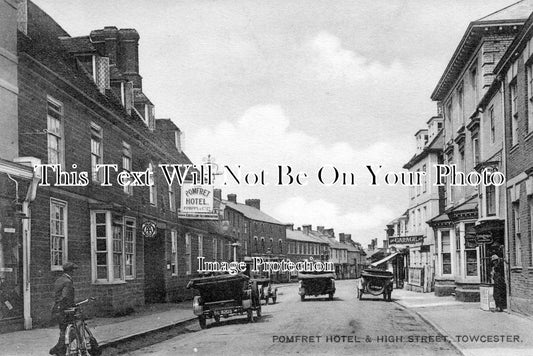 NH 404 - Pomfret Hotel & High Street, Towcester, Northamptonshire