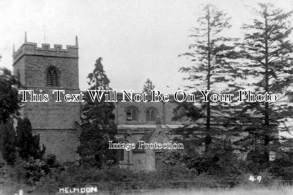 NH 448 - Helmdon Church, Northamptonshire c1928