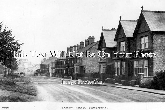 NH 484 - Badby Road, Daventry, Northamptonshire c1916