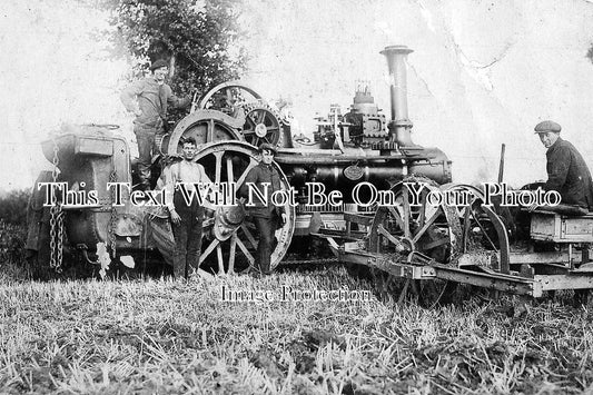 NH 49 - Ploughing Engine, Percy Grundy, Kettering, Northamptonshire c1931