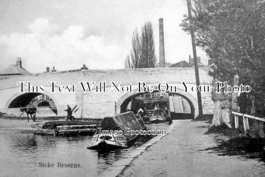 NH 536 - Stoke Bruerne Canal, Northamptonshire c1911