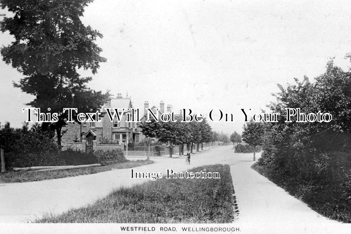 NH 542 - Westfield Road, Wellingborough, Northamptonshire c1909