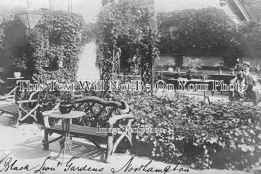 NH 62 - Black Lion Gardens, Northampton, Northamptonshire c1910