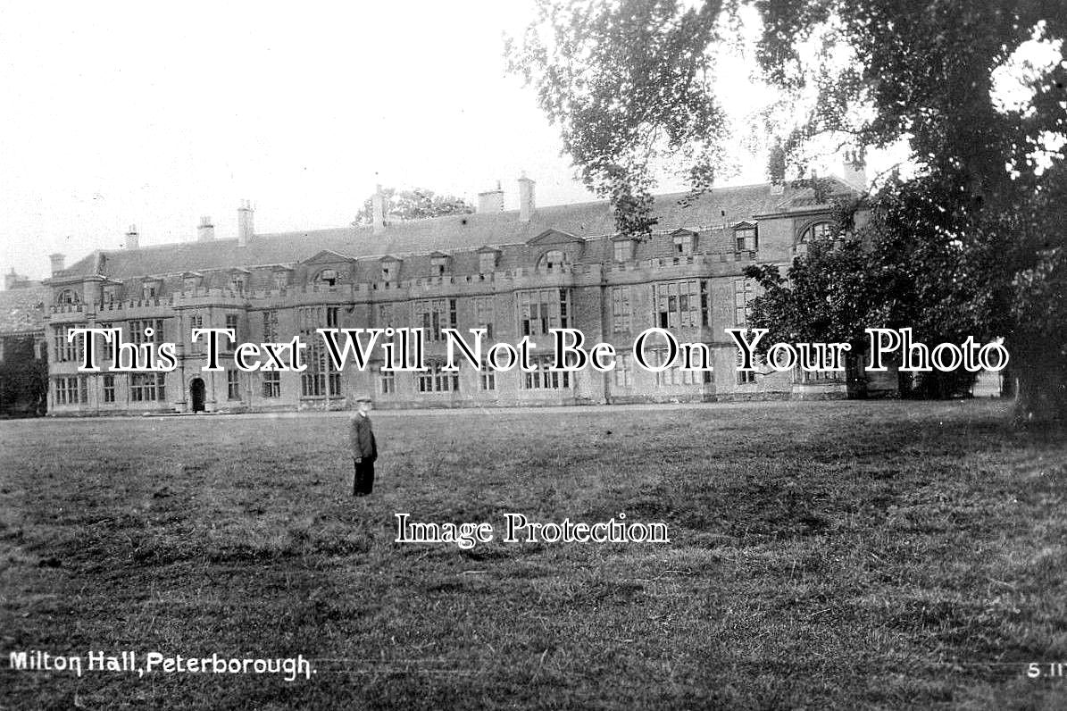 NH 654 - Milton Hall, Peterborough, Northamptonshire c1909