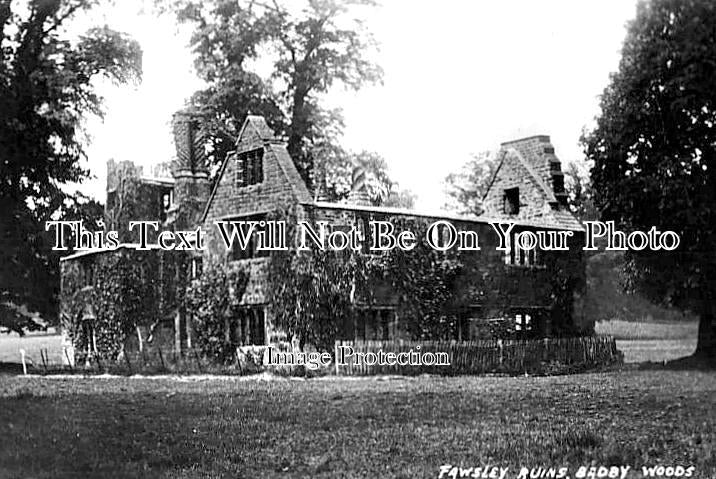 NH 665 - Fawsley Ruins, Badby Woods, Northamptonshire