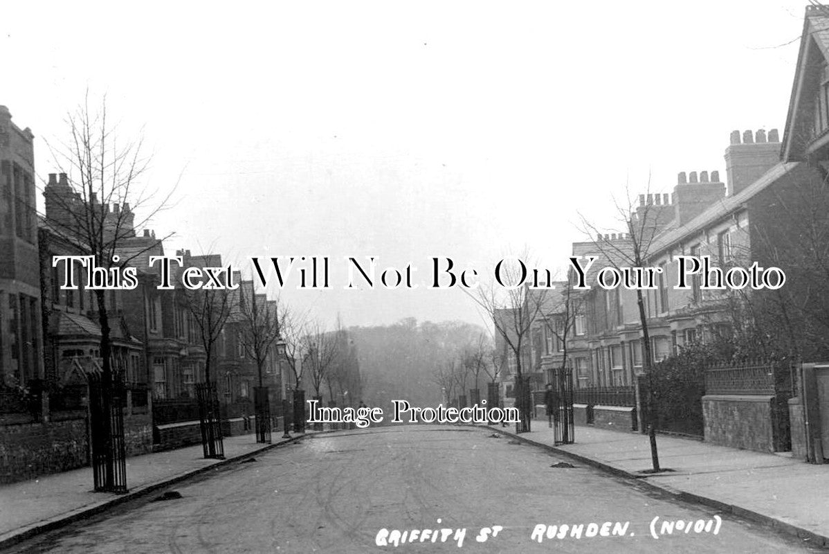 NH 722 - Griffith Street, Rushden, Northamptonshire c1910