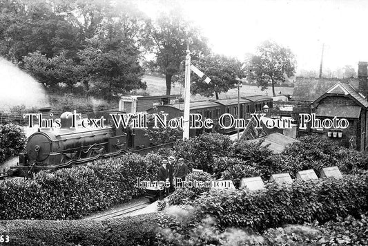 NH 761 - Blakesley Station & Hall Miniature Railway, Stratford, Northamptonshire c1908