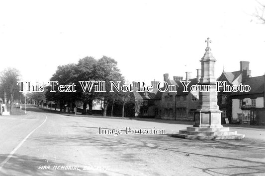 NH 792 - Brackley War Memorial, Northamptonshire c1948