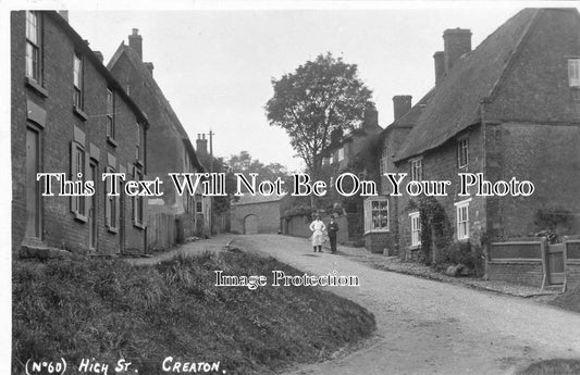 NH 80 - High Street, Creaton, Northamptonshire c1913