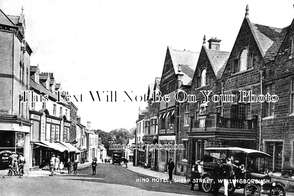 NH 807 - Hind Hotel, Sheep Street, Wellingborough, Northamptonshire