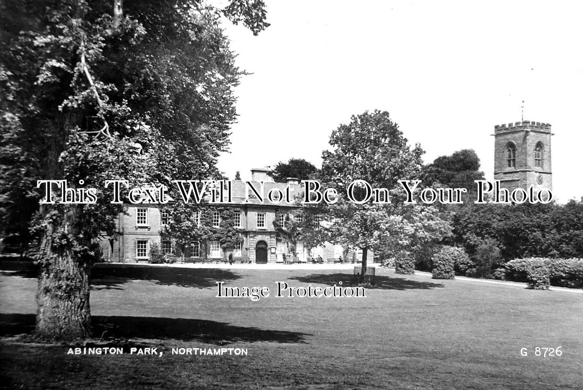 NH 852 - Abington Park, Northampton, Northamptonshire c1938