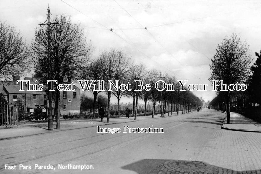 NH 87 - East Park Parade, Northampton, Northamptonshire c1915 – JB Archive