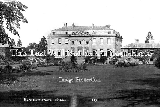 NH 888 - Blatherwyke Hall, Northamptonshire