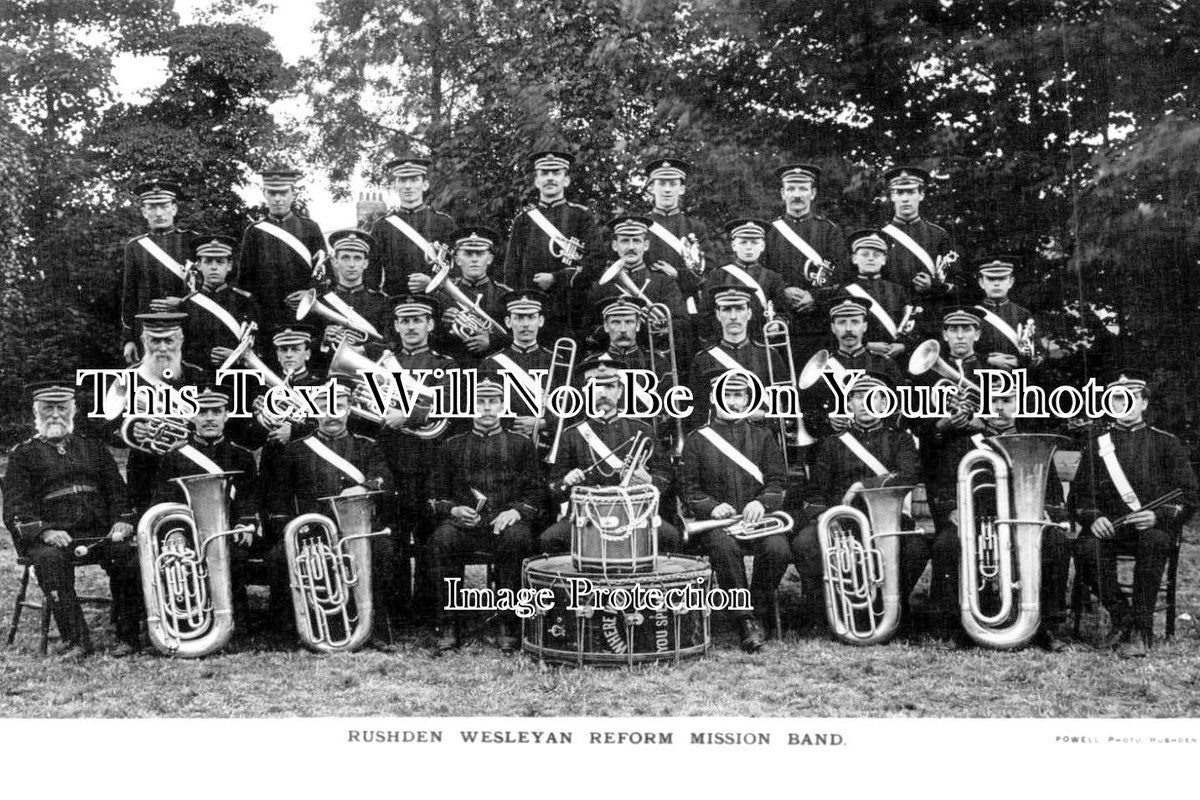 NH 905 - Rushden Wesleyan Reform Mission Band, Northamptonshire