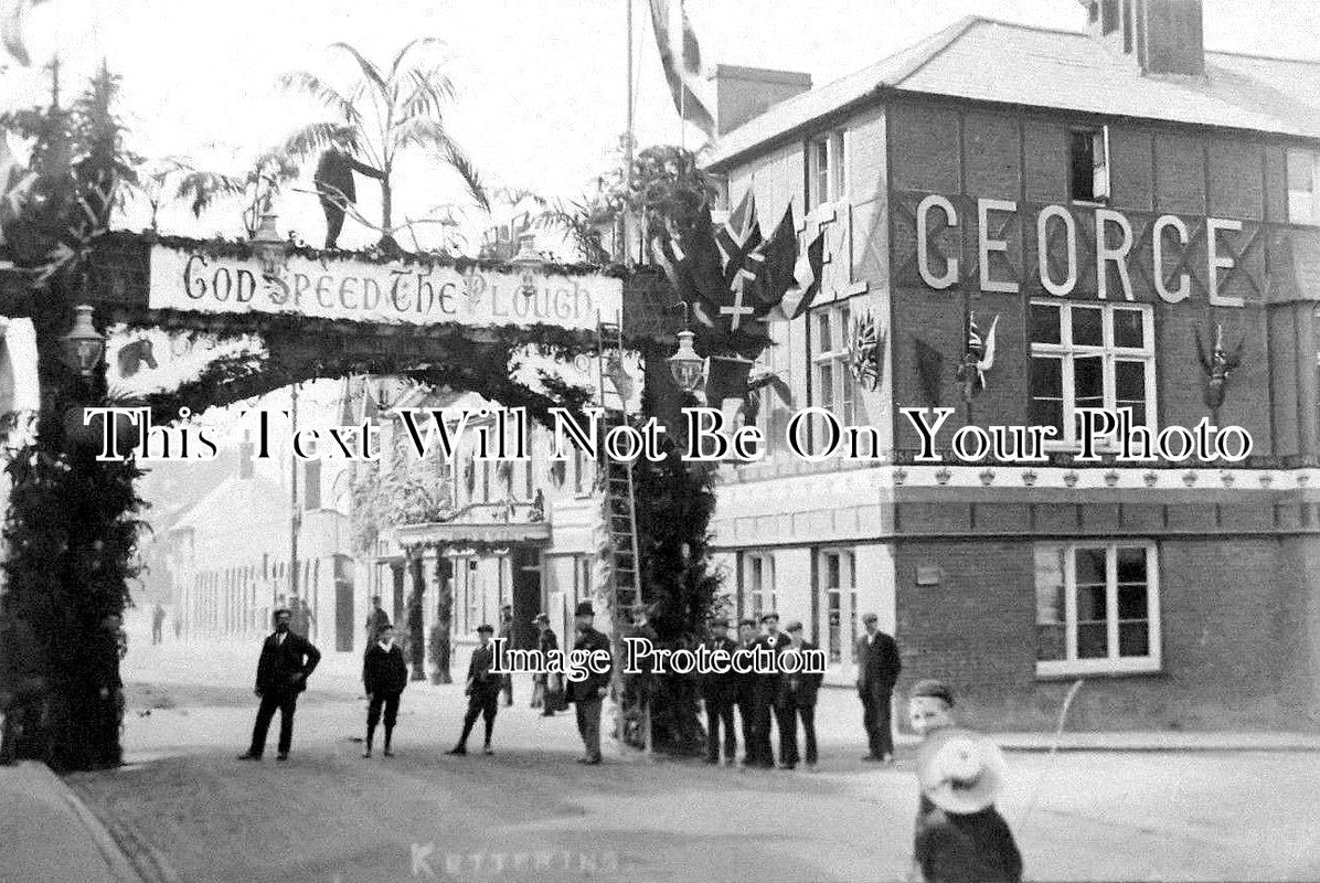 NH 907 - Building Of The Northamptonshire Agricultural Show, Kettering 1906