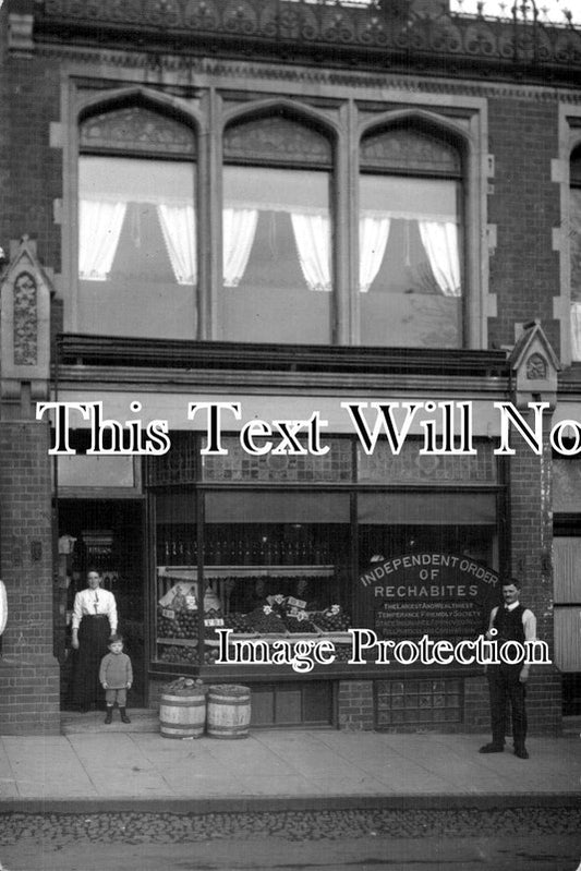 NH 91 - Independent Order Of Rechabites Shopfront, Wellingborough, Northamptonshire