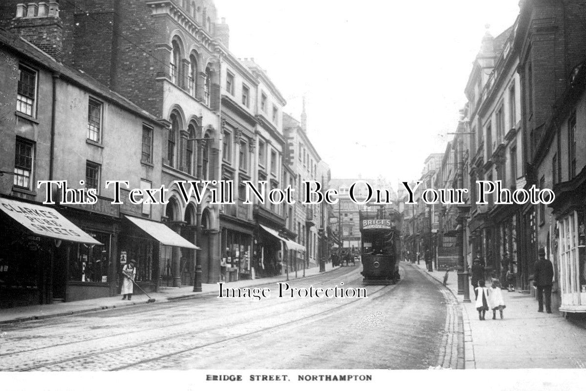 NH 937 - Bridge Street, Northampton, Northamptonshire c1921