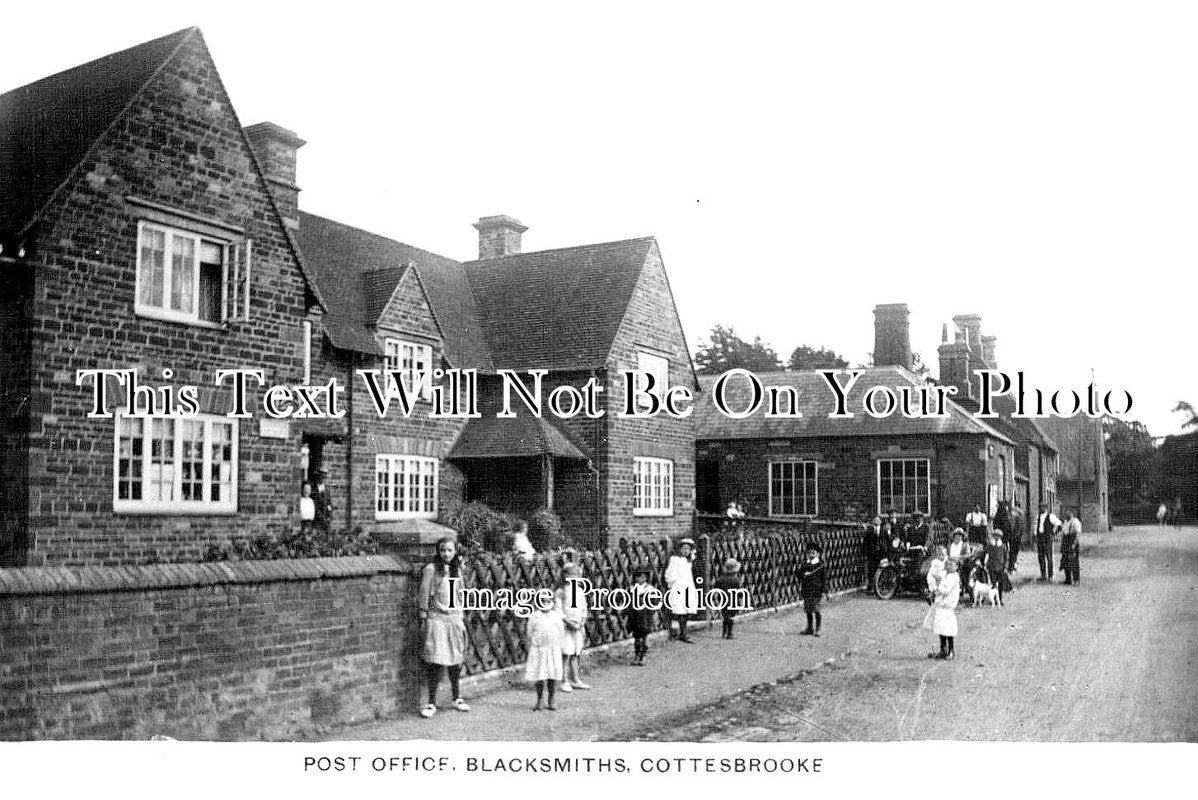 NH 941 - Post Office, Blacksmiths, Cottesbrooke, Northamptonshire