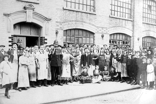 NH 997 - St Crispins Boot Factory, Raunds, Northampton, Northamptonshire c1913