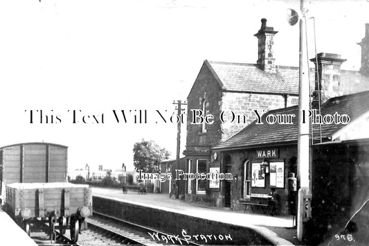 NO 1012 - Wark Railway Station, Northumberland c1919