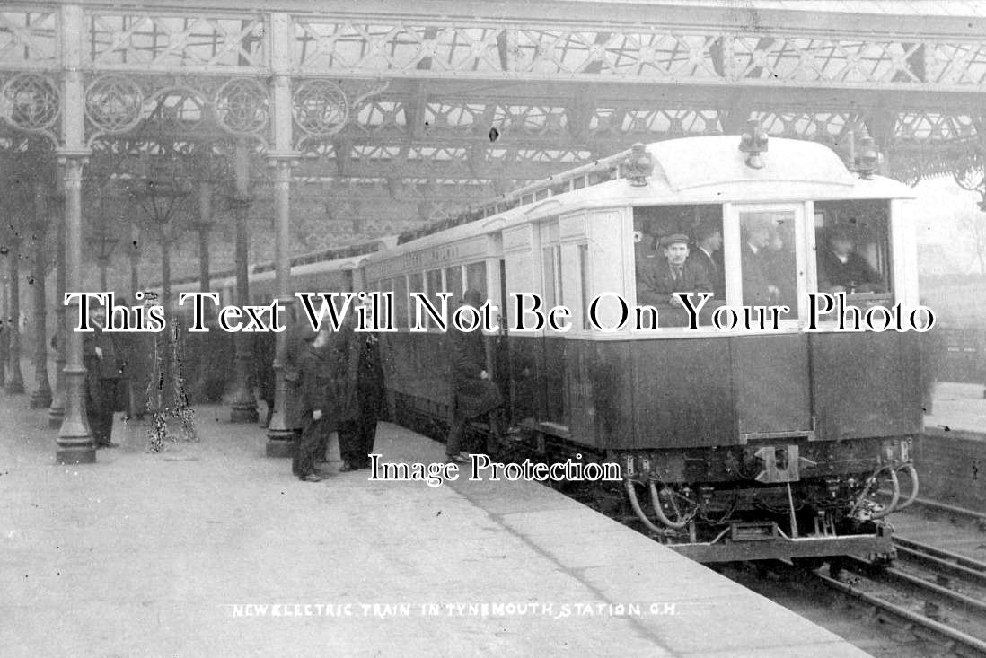 NO 1018 - Tynemouth Railway Station, Northumberland c1908