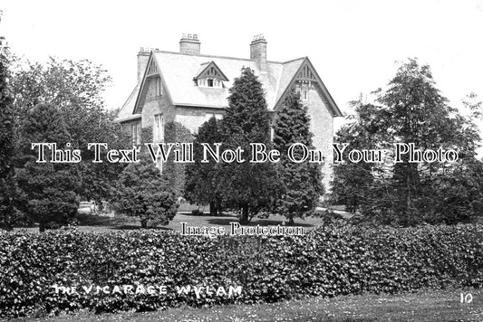 NO 1025 - The Vicarage, Wylam, Northumberland c1925