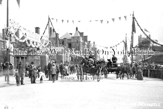 NO 1046 - Royal Victoria Infirmary & Armstrong College, Newcastle Upon Tyne 1906