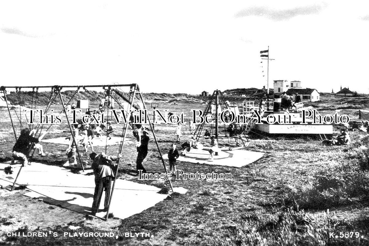 NO 1051 - Childrens Playground, Blyth, Northumberland