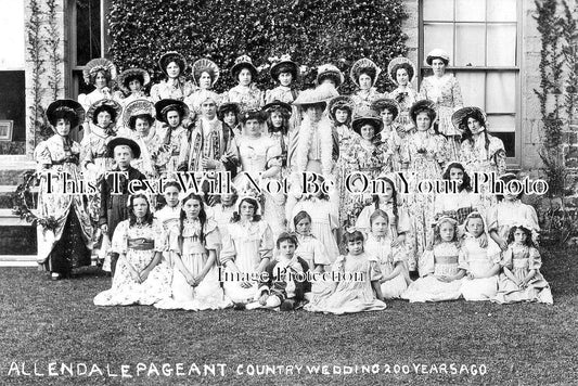 NO 1059 - Country Wedding Pageant, Allendale, Hexham, Northumberland