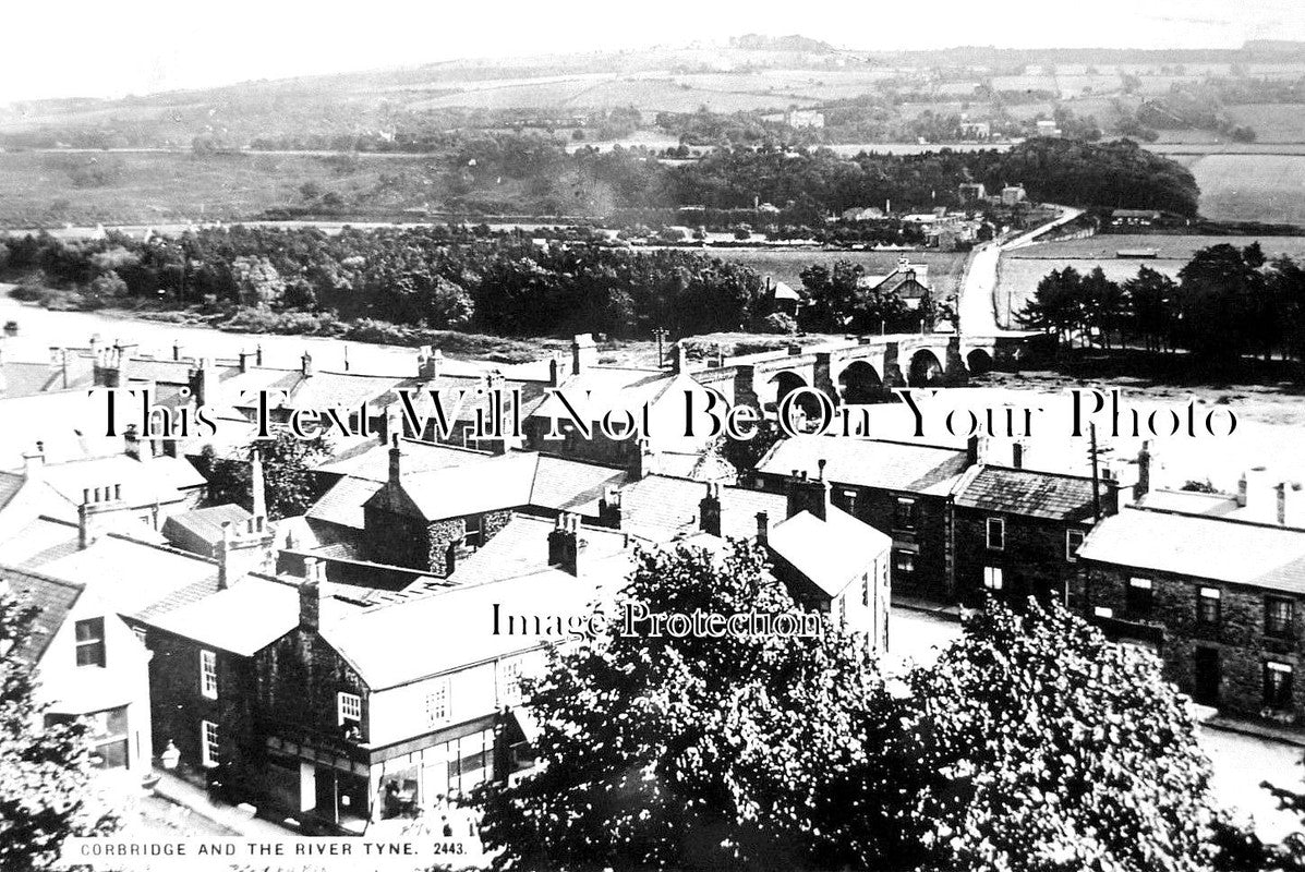 NO 1060 - Corbridge & River Tyne, Northumberland 1914
