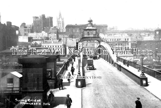 NO 1079 - Swing Bridge, Newcastle Upon Tyne, Northumberland
